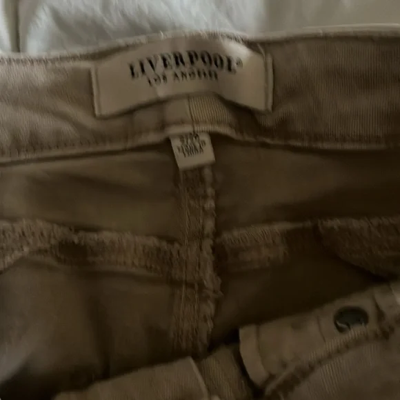 Women’s Liverpool size 2/26 jeans. Biscuit tan color - Picture 12 of 14